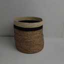 Handmade Natural Jute Basket Planter, 1 Pack