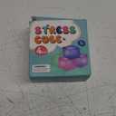 Fidget Toy Stress Cube 4 Pack, Cube Squishies Anxiety Stress Relief with Thick Substance,Fidgets for Classroom,Stress Balls for Adults Kids Children Teens