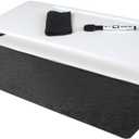 Quartet Dry Erase White Board, Magnetic Desktop Computer Pad for Notetaking, 21" x 7-3/4 Whiteboard, 1 Dry Erase Marker and Keyboard Pad, White Surface (Q090F01-R)