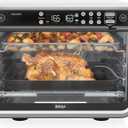 Ninja DT251 Foodi 10-in-1 Smart XL Air Fry Oven, Bake, Broil, Toast, Roast, Digital Toaster, Thermometer, True Surround Convection up to 450°F, includes 6 trays & Recipe Guide, Silver