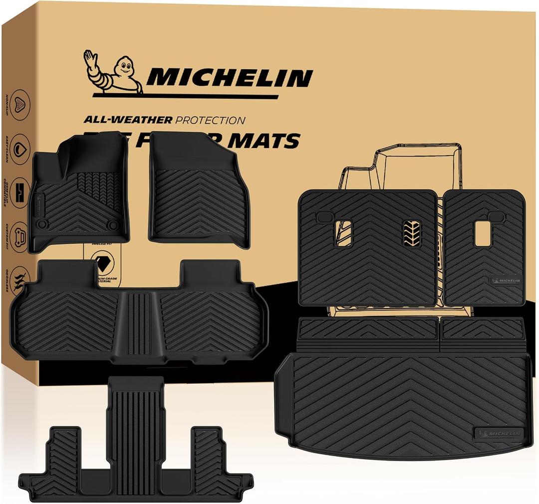 Michelin Vehicle Mats for 2024-2026 Chevy Traverse 7 Piece