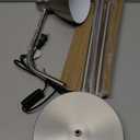 LEPOWER Floor Lamp, Metal Standing Lamp with Adjustable Gooseneck, Heavy Metal Base, Reading Pole Lamp for Office, Silver Floor Lamps for Bedroom, Living Room