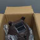 Solar Owl Guard with Motion Detector, Flashing Eyes, Spinning Head, Realistic Hooting and Silent Mode, Garden Owl, Outdoor Statue, Decoration for Home, Garden, Patio and Fence