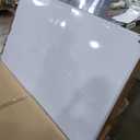 VIZ-PRO Double-Sided Magnetic Mobile Whiteboard, 72 x 40 Inches, Rolling Dry Erase Board Easel Stand on Wheels with Aluminium Frame for School Office Home