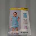 New Look 6663 Babies Dress, Top and Shorts Sewing Pattern Size 7-24 lbs.