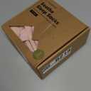 2-Pack Organic Baby Sleep Sacks, 100% Cotton - Soft & Breathable 0.5TOG Baby Wearable Blanket, Toddler Sleeping Sack 18-24 months, Easy to Wear Transitional Swaddles for Newborns (Butterflies, L)