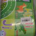 BATATADOCE Alphabet Rugs for Kids Playroom - Educational Rug with ABC Alphabet, Animals Colors, ABC Rugs for Children Playroom Cartoon Kids Play Mat for Bedroom Decor, Green, 2.5x4 Feet