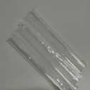 MECCANIXITY Acrylic Pipe Rigid Round Tube Clear 5/16" ID 1/2" OD 6" High Impact for Lighting, Models, Plumbing, Crafts 5 Pack