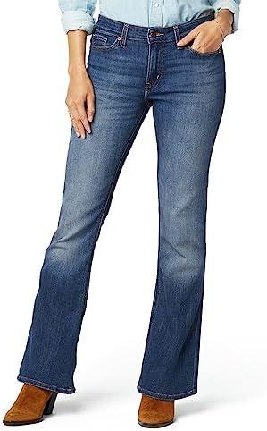 Levi Strauss Signature Gold Women's True Boot Jean Mid-Rise Stretch Denim 14