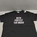 Doth Protest Too Much T-Shirt, M