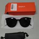 Livho Polarized Sunglasses, Retro & Oversized Shades for Women with Round Lenses