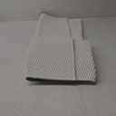 Bath Mat,Chenille Absorbent Bathroom Mat Quick Dry Rubber Backed Bathroom Rugs Non Slip Washable Bath Mats,Ultra Thin Bathroom Rugs Fit Under Door 3x4ft White