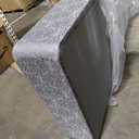 Bed Frame Mattress Foundation, 65x29.5x9", Gray