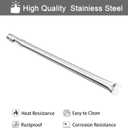 67554 Grill Burner Tubes for Weber Summit 600 Series Model Years 2007 and Newer, Grill Replacement for Weber Summit Pipe Burner Tubes, 6 Pack