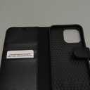 TUCCH Wallet Case for iPhone 17 Pro Max (6.9") 2025, RFID Blocking 4 Card Holders | Kickstand | Shockproof TPU Shell | PU Leather | Magnetic Closure | Protective Flip Folio Cover | Black