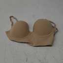 Low Back Bra for Women-Seamless Invisiable Backless Bras-Lightly Lined Open Back Halter Multiway Low Cut Bra 3XL