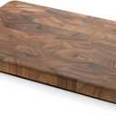 Ironwood Gourmet Large End Grain Prep Station Acacia Wood Cutting Board, 14 x 20-Inch, Brown