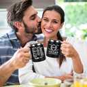 50th Birthday Gifts for Men Women - 1975 50th Birthday Gifts for Him Her - 50 Year Old Birthday Decorations Gift for Men Women Turning 50 Gift Cup - 12oz Vintage Mug