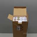 KAMANINA Curtain Rods 2 Pack, Heavy Duty Curtain Rod for Windows 28 to 48 Inch, 1 Inch Gold Modern Drapery Rods with End Cap (32"-58", 2Pack)