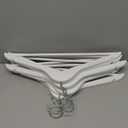 Amazon Basics Durable Wooden Clothes Hangers, 20-Pack, White