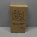 DEKAVA Under Sink Organizer 2 Pack, Bathroom Cabinet Organizer, 2 Tier Sliding Cabinet Basket Organizer Drawer, Multi-Purpose Bath Collection Baskets for Bathroom (Black)