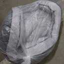 INVENHO Medium Dog Beds for Medium Dogs Washable, Rectangle Dog Bed Medium Size Dog, Orthopedic Dog Bed, Warming Soft Calming Sleeping Puppy Bed Durable Pet Bed with Anti-Slip Bottom M(30"x24"x9") (Grey)