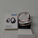 Wireless Earbud, 75H Bluetooth 5.4 Headphones Sport IP7 Waterproof, Running Wireless Earphones with ENC Noise Canceling Mic, 3D Bass Over Ear bud with Earhooks for Android, iOS, Workout, Gym, Rosegold