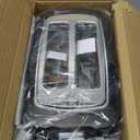 Toaster 2 Slice Wide Slot Toaster Best Rated Prime Display Smart Toasters with LCD Digital Countdown Timer and Bagel/Defrost/Cancel/Reheat Function (Black)