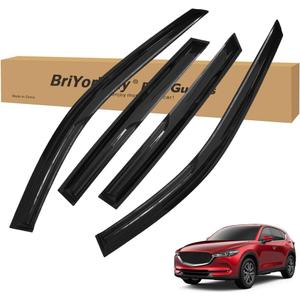 Vent Shades Rain Guards for Mazda CX5 2017 2018 2019 2020 2021 2022 2023 2024 2025 Accessories, for Mazda CX5 Window Deflectors Window Visors
