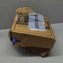 Roof Vent Cap - Hon&Guan 6 Inch Roof Vents for Houses Galvanized Steel 6'' Exhaust Vent Wall Vent with Damper for Ventilation System, Black