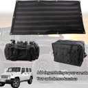 GearUp Tailgate Storage Bags Tool Kit Compatible with 2007-2018 Jeep Wrangler JK/JKU Back Door Cargo Organizer 3PCS