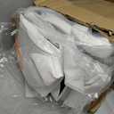 AOMSAZTO Seat Covers for Model 3 2024 2025 (Not Performance)-Full Set Leather Waterproof Car Seat Covers Airbag-Ready Design for Tesla Model 3(with Armrest & Backrest Bolster Cover)-White