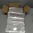 Spartan Industrial - 6" X 9" (1000 Count) Crystal Clear Resealable Cello Poly Bags for Packaging, T Shirts, and More - Self Seal & Reinforced