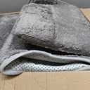 Ophanie Area Rugs for Living Room Bedroom, Upgrade Non-Slip Fluffy Soft Grey Shag Carpet, Indoor Floor Gray 4x6 Fuzzy Shaggy Living Room Plush Rug for Kids Home Dorm Decor Aesthetic