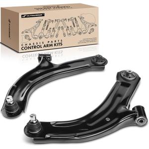 A-Premium 2 x Front Lower Control Arm, with Ball Joint & Bushing, Compatible with Nissan Versa 2007-2012, Cube 2009-2014