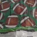 Sadnyy 32 Pcs Football Party Favors Set Include 16 Drawstring Goodie Bags 16 Silicone Bracelets Wristband Snack Treat Candy Bags for Birthday Party Team Valentines Gift Stuffers Supplies