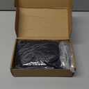 BUMBEE Mesh Cargo Net, Envelope Netting, Elastic Pocket Pouch Bungee Organizer for Car Seat Back RV Wall Trunk, Hooks & Screws Included(17.7'' x 9.8'')