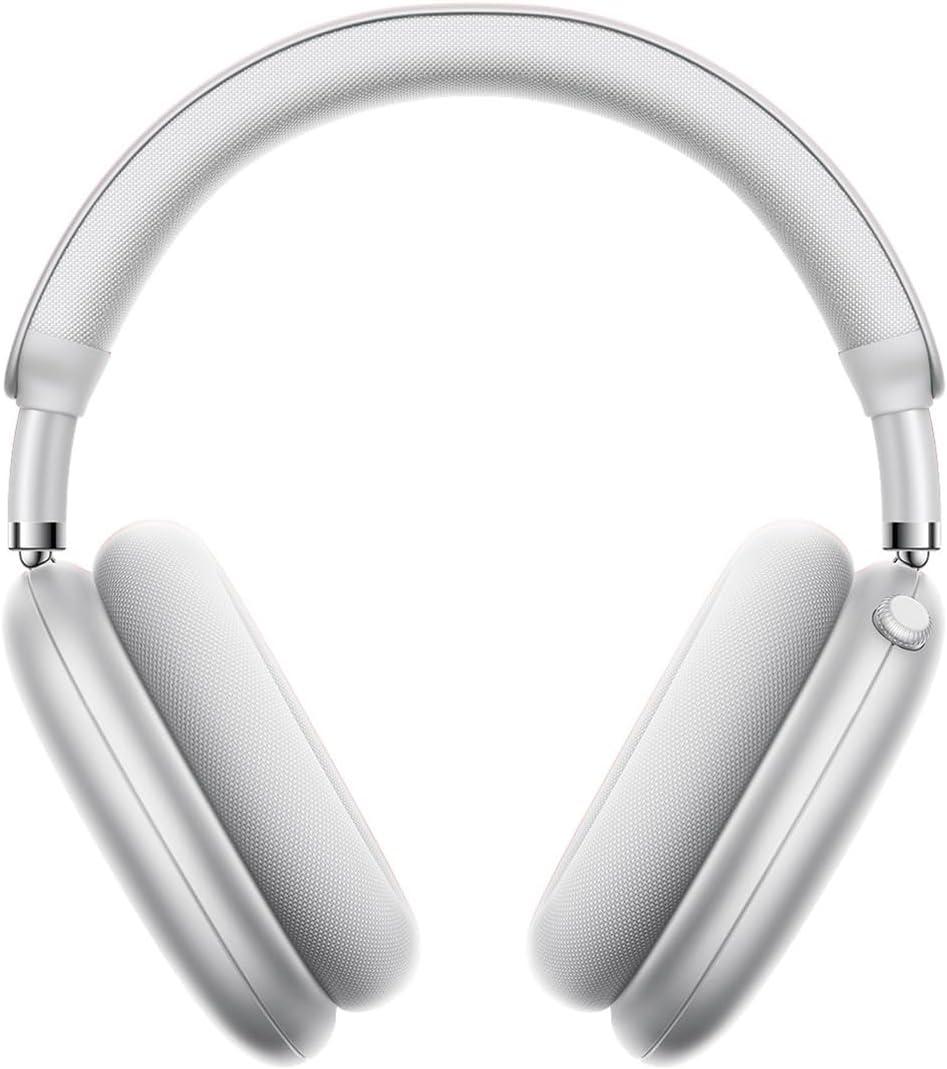 Wireless Over Ear Headphones, Noise Canceling Bluetooth 5.3 Head-Phones with Microphones,Hi-Res Audio,24H Playtime,HiFi Audio Adjustable Heads for iPhone/Android/Samsung - White