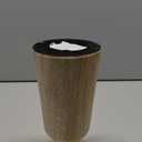 HD 8 in Wood Candle Holder