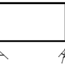 VISULAPEX JYSZJ-01 Portable Projector Screen with Double Stand User Manual