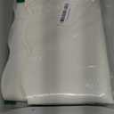 Scalloped Throw Pillow Covers | Decorative Couch Lumbar Pillows | Cute Pillow Cases | Boho Sytle for Living Room (White & White Edge, 12x20 Inch)