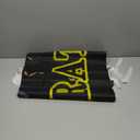 Large Congratulations Banner Congrats Congratulation Black Banner, Birthday, Retirement, Anniversary, Graduations Party Decorations Supplies (9.8 x 1.6 feet)
