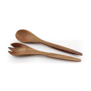 Culinary Elements Wooden Salad Servers, 4 Pack