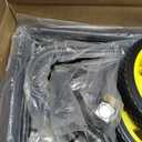 Garden 2-Wheel Hose Reel Cart, Residential Duty Hose Reel with Wheels, Outdoor Water Hose Reel for Backyard, Garden, or Lawn, Metal Hose Carts (175ft Hose Capacity)