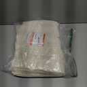 H.VERSAILTEX Bath Rugs for Bathroom Non Slip Bath Mats Extra Thick Chenille Striped Bath Rug Runners 47" x 17" Absorbent Fluffy Soft Shaggy Mats Dry Fast Plush Area Carpet for Bath Room - Cream