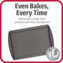 GoodCook Everyday Nonstick Carbon Steel 13” x 9” Baking Sheet Set, 3 Pack – Standard-Sized Carbon Steel Cooking Pans, Bakeware Set, Cookie Sheets for Baking, Oven Pan Set