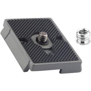 200PL-14 Quick Release Plate for Manfrotto 804RC2 Rapid Connect, 323 RC2, 488RC2, 484RC2, 498/496/ 494RC2, 2498RC, 2486RC, 468MGRC2 (with 1/4 Adapter)