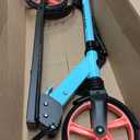 LaScoota Kick Scooter for Kids Ages 6+, Teens & Adults, Large 8" Sturdy Urethane Wheels. Adjustable Handlebar, Lightweight, Foldable, 220lbs Max Load