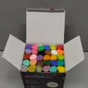 GOTIDEAL Chalk Markers, 30 Colors Liquid Chalk Markers for Blackboard Chalkboard Calendar Glass Neon Pens, Washable Window markers Paint and Drawing for Car, Auto, Bistro,Mirror Wet Erase Chisel Tip