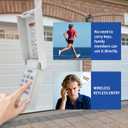 for Genie Garage Door Opener Keypad Compatible with All Genie Intellicode Overhead Door Codedodger and Dip Switch Opener for 1995-Current Models 315/390MHZ Wireless Keyless Keypad Replacement